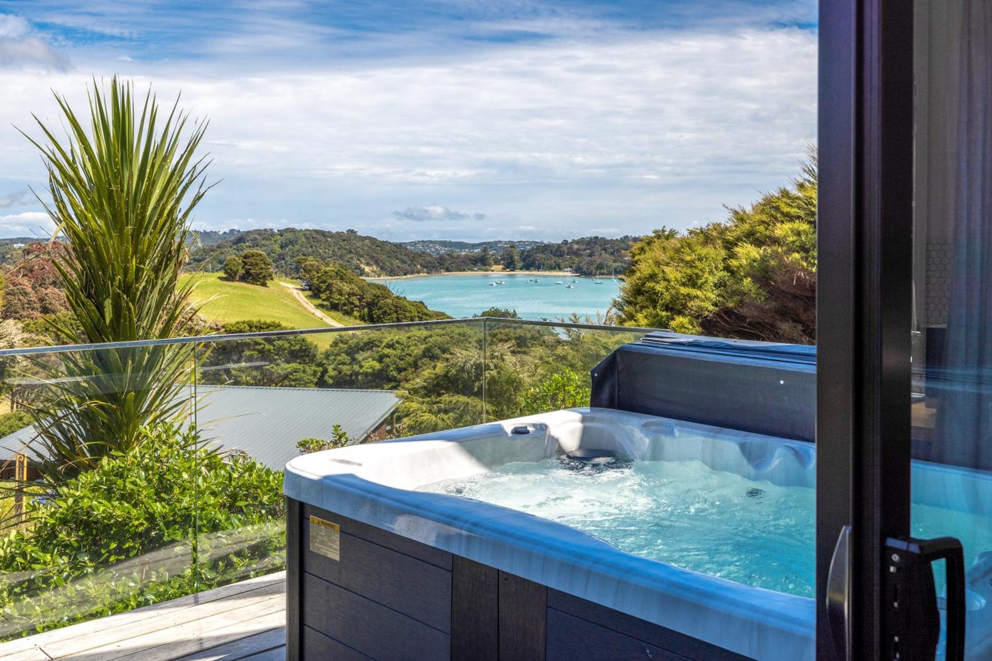 The Guest House At Te Whau Retreat - Stay Waiheke Omiha エクステリア 写真
