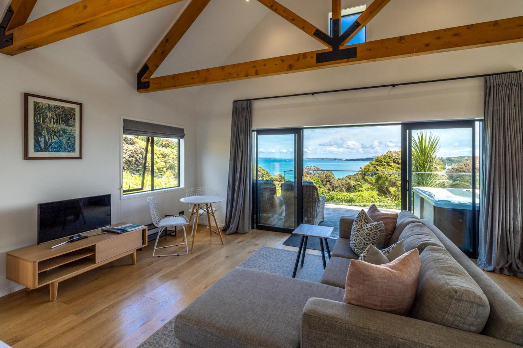 The Guest House At Te Whau Retreat - Stay Waiheke Omiha エクステリア 写真