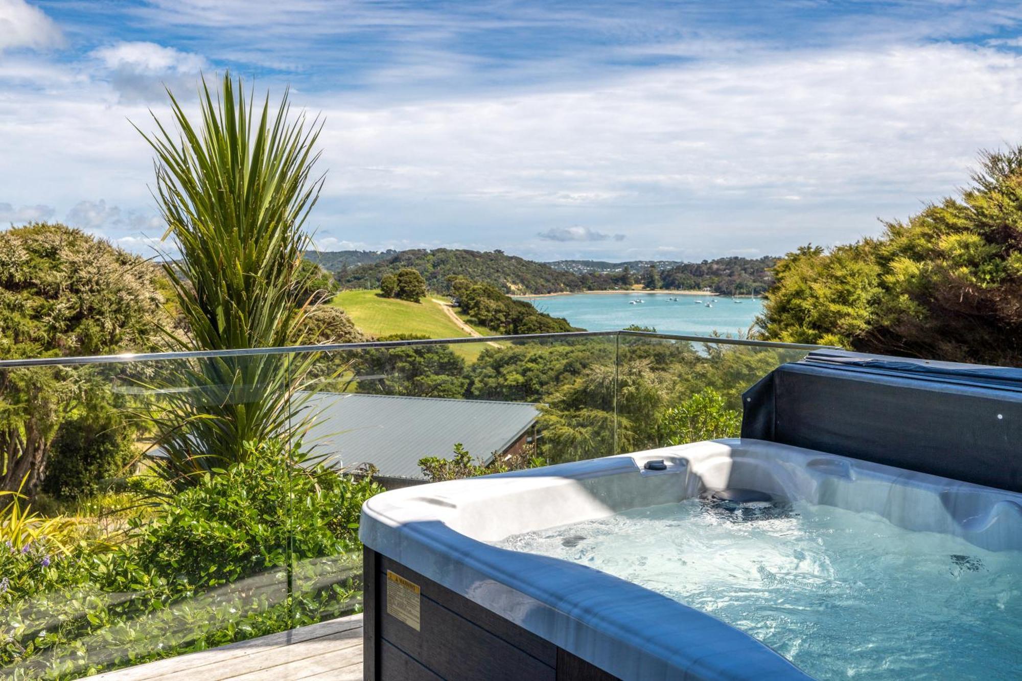 The Guest House At Te Whau Retreat - Stay Waiheke Omiha エクステリア 写真